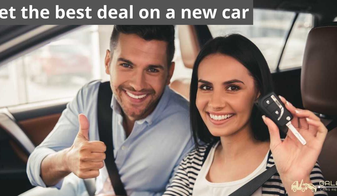 Get the best deal on a new car