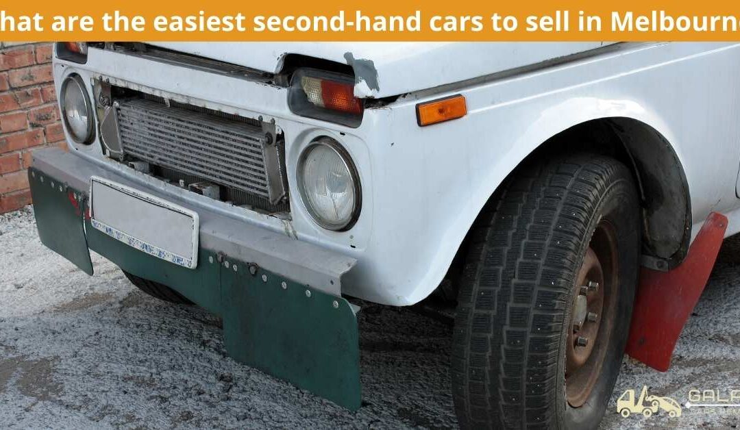 What are the easiest second-hand cars to sell in Melbourne?