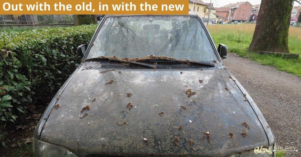 Out with the old, in with the new 1 Out with the old, in with the new