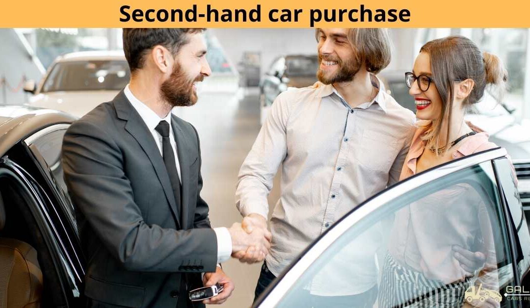 Second-hand car purchase