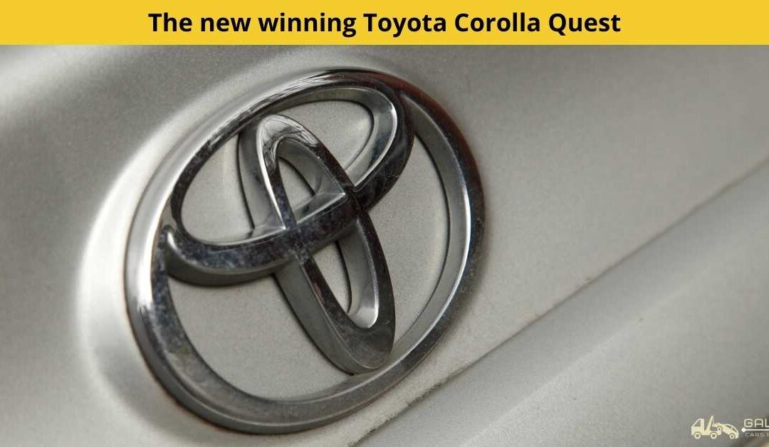 The new winning Toyota Corolla Quest