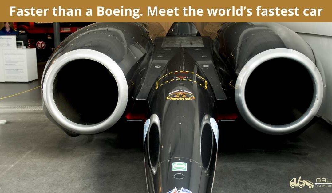 Faster than a Boeing. Meet the world’s fastest car