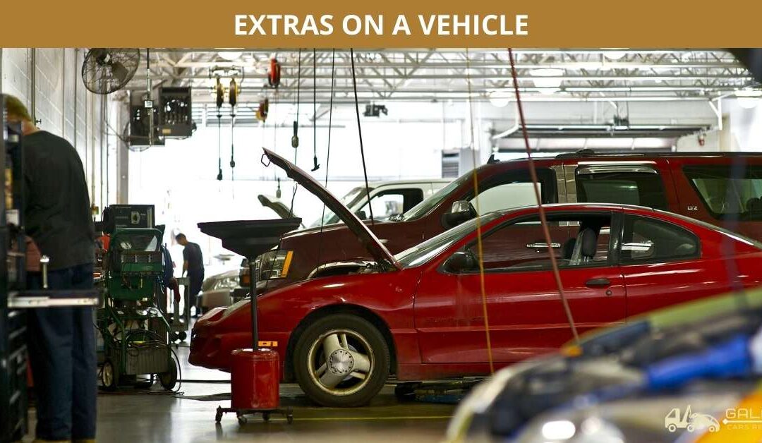 EXTRAS ON A VEHICLE